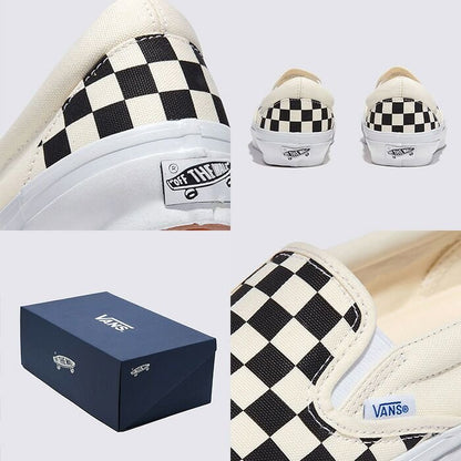 Vans SLIP-ON REISSUE 98 LX CHECKERBOARD BLACK/OFF WHIT