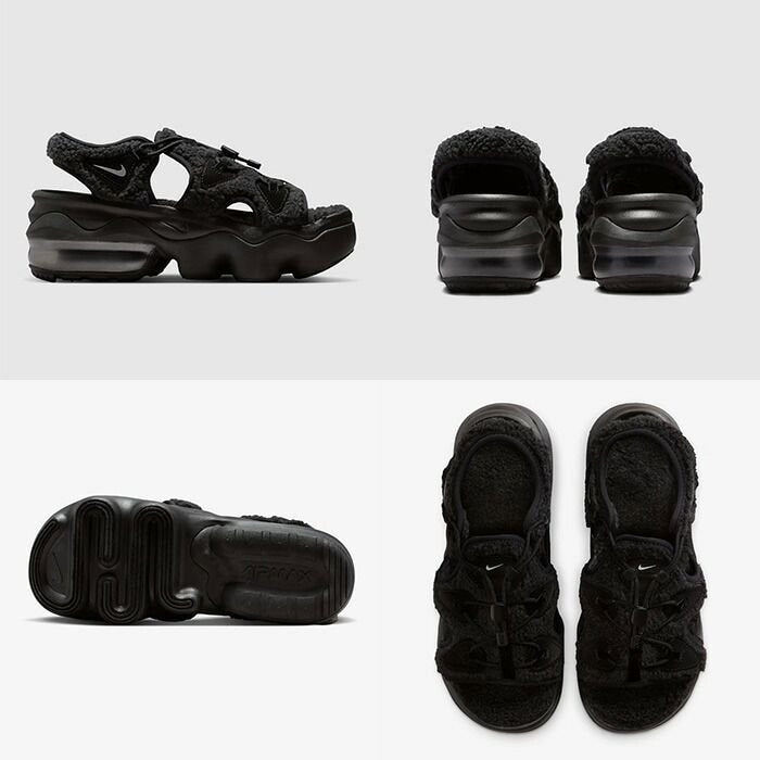 NIKE ﾅｲｷ AIR MAX KOKO BLACK/METALLIC SILVER-BLACK