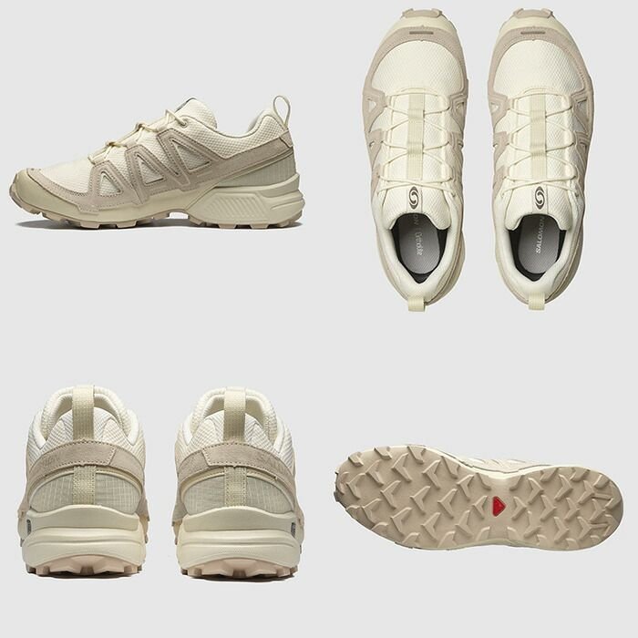SALOMON SPEEDCROSS 3 EXPANSE VANILLA ICE/ALMOND MILK/CEMENT