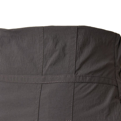 TW Nylon Tuck Pants CHARCOAL