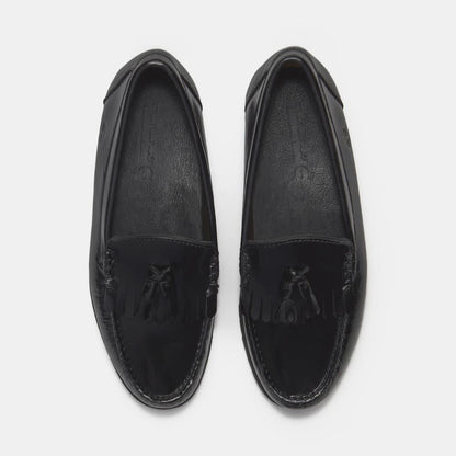 Timberland AUTHENTIC LOAFER LUG FULL GRAIN LEATHER BLACK