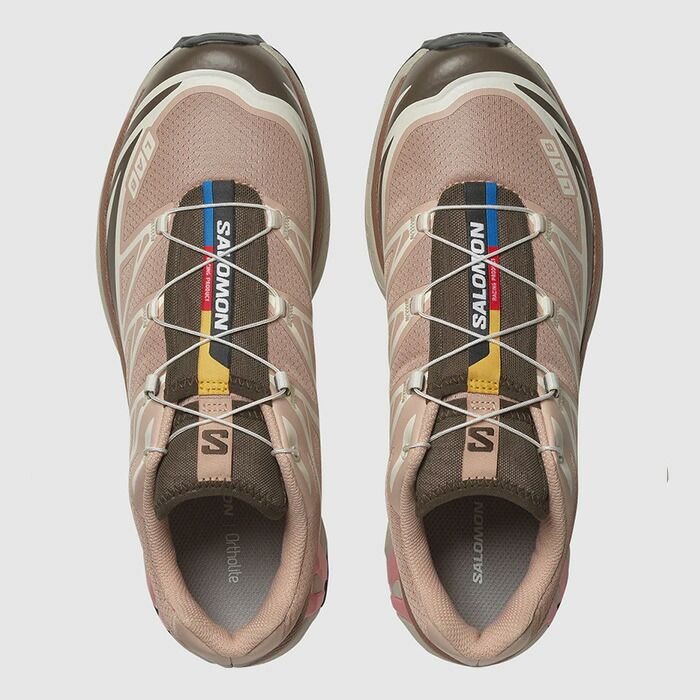 SALOMON XT-6 MAHOGANY ROSE/EARTH BROWN/FLAMINGO PINK
