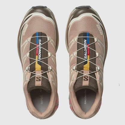 SALOMON XT-6 MAHOGANY ROSE/EARTH BROWN/FLAMINGO PINK