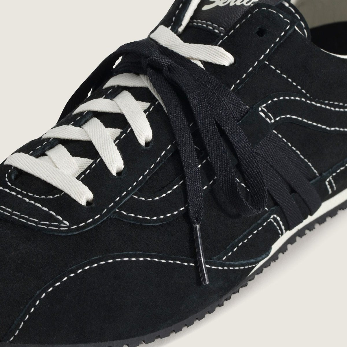 Vans SUPER LOW PRO TRAINER LX LEATHER MARATHON SILVER