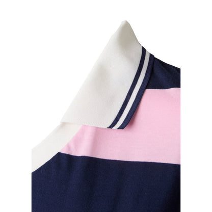 TW Rugger Shirt Bodysuit NAVY PINK