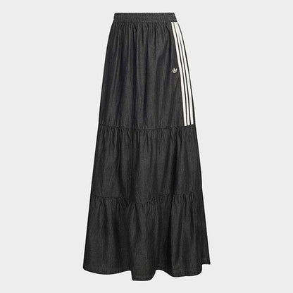 adidas originals DENIM SKIRT ミディアムブラックデニム