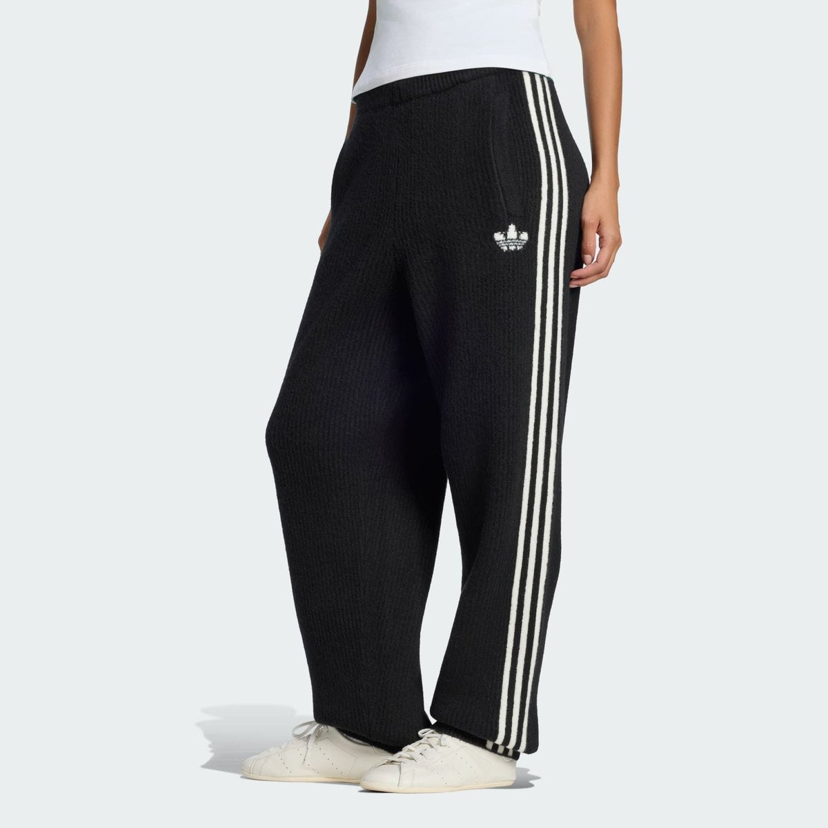 adidas originals ｢ADILUNA SEASON 2 x JENNIE｣KNIT PANTS ﾌﾞﾗｯｸ