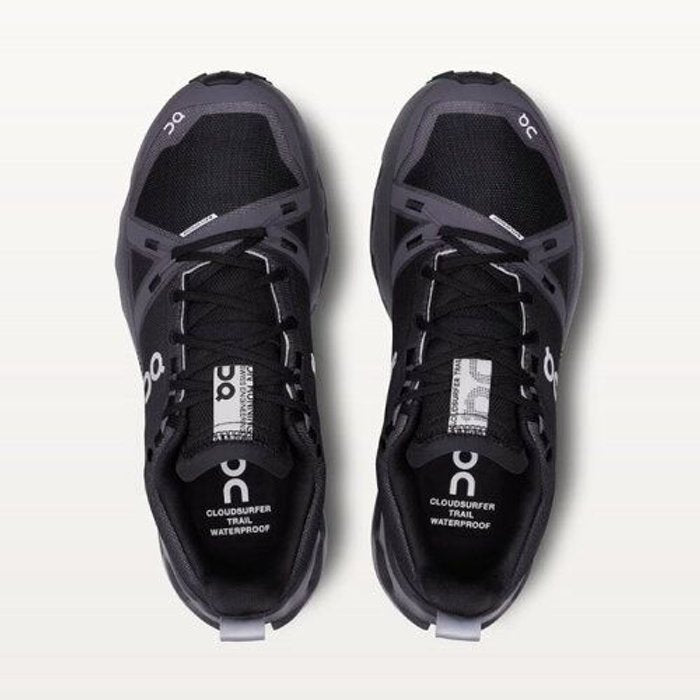 ON CLOUD SURFER TRAIL WP W WOMEN BLACK/ECLIPSE