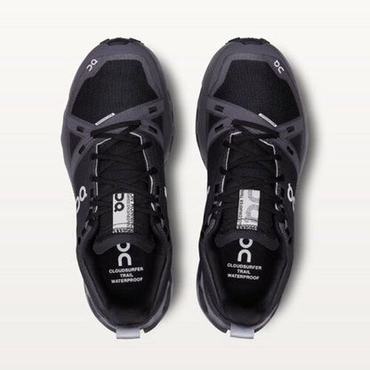 ON CLOUD SURFER TRAIL WP W WOMEN BLACK/ECLIPSE