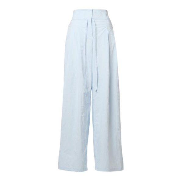 TW Nylon Tuck Pants TW6SS-004-B
