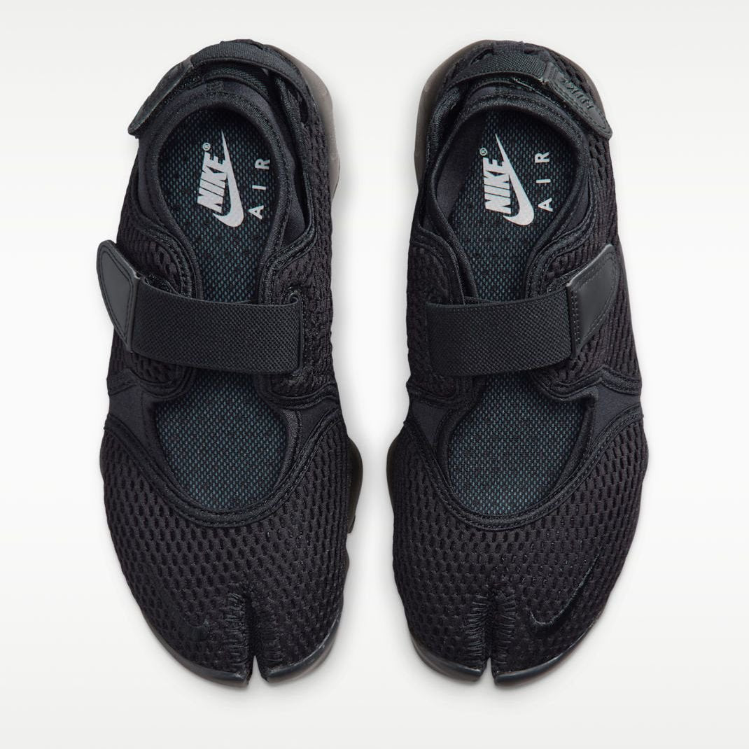 NIKE ﾅｲｷ W AIR RIFT MESH BLACK/BLACK-WHITE