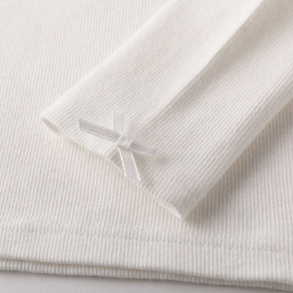 COOME BABY LS TEE OFF WHITE