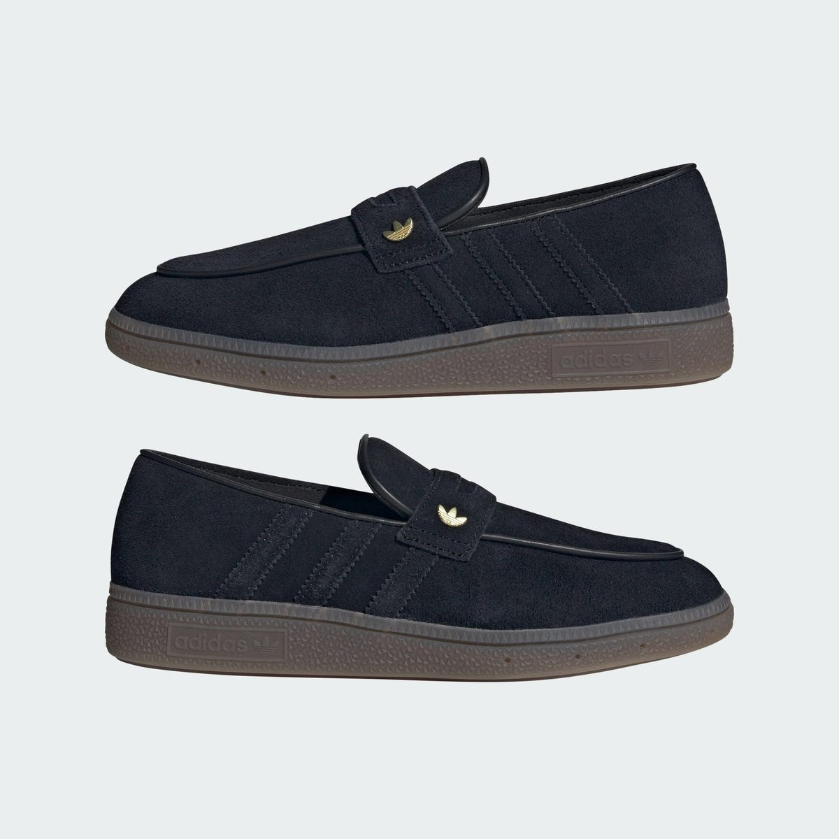 adidas originals HANDBALLSPEZIALLOAFERW コアブラック／コアブラック／ガム