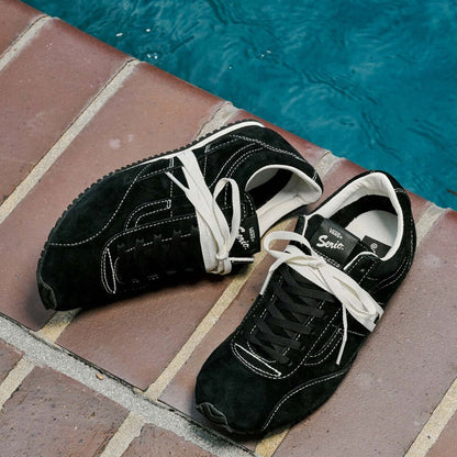 Vans SUPER LOW PRO TRAINER LX LEATHER MARATHON SILVER