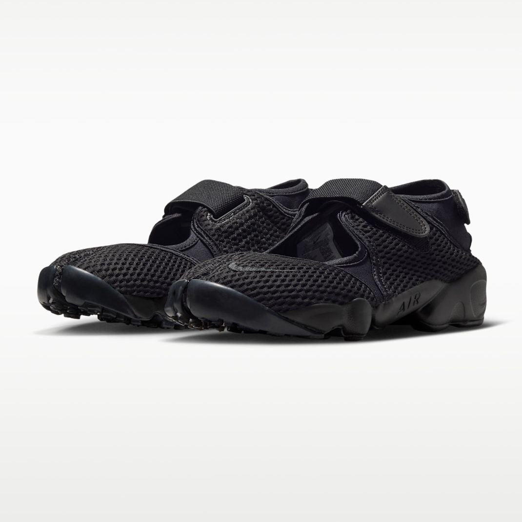 NIKE ﾅｲｷ W AIR RIFT MESH BLACK/BLACK-WHITE