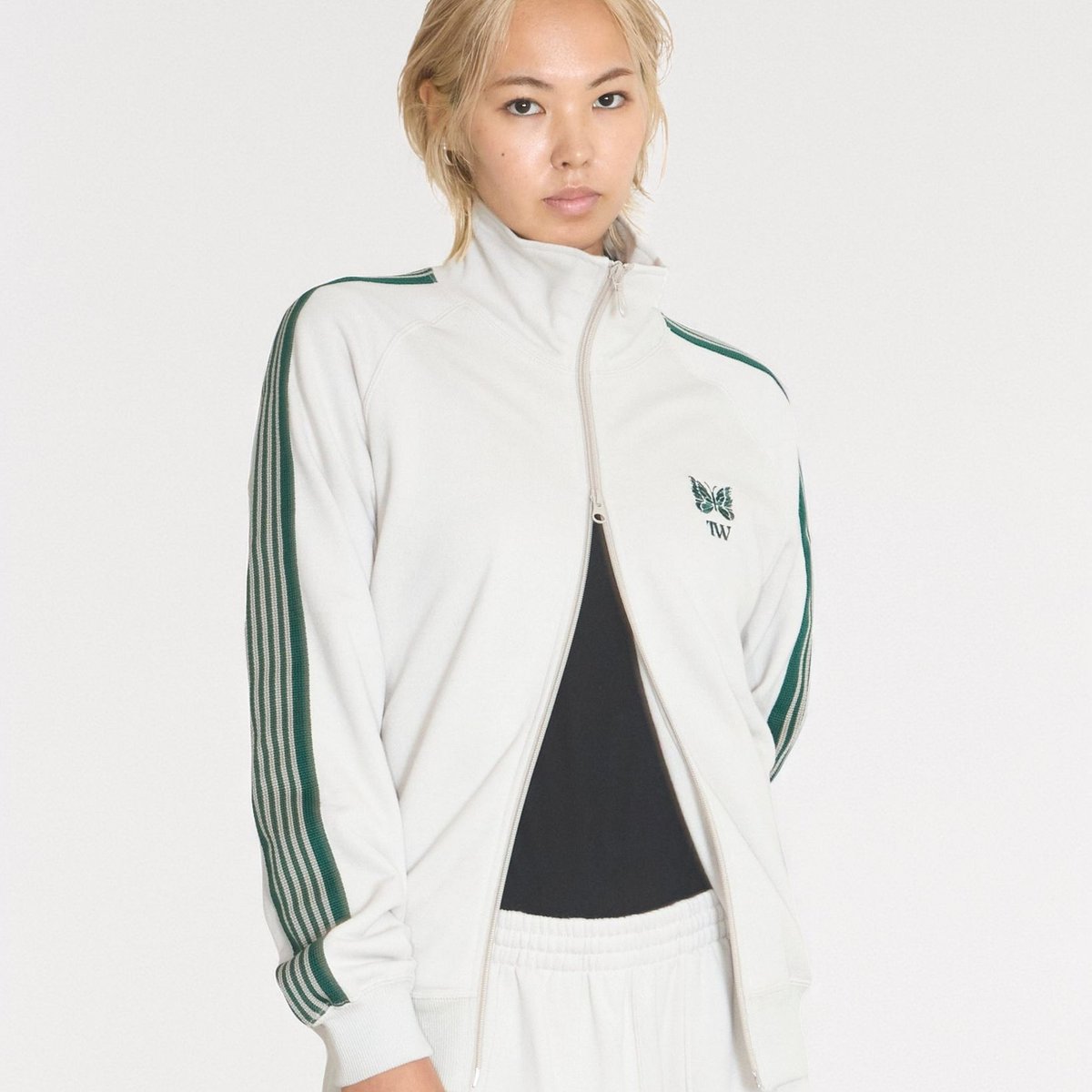 TW Track Jacket - French Terry（Sweat） GREIGE