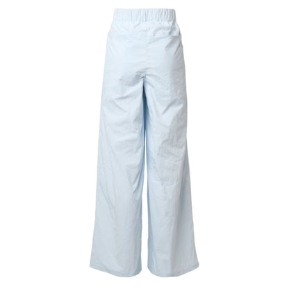 TW Nylon Tuck Pants SAX