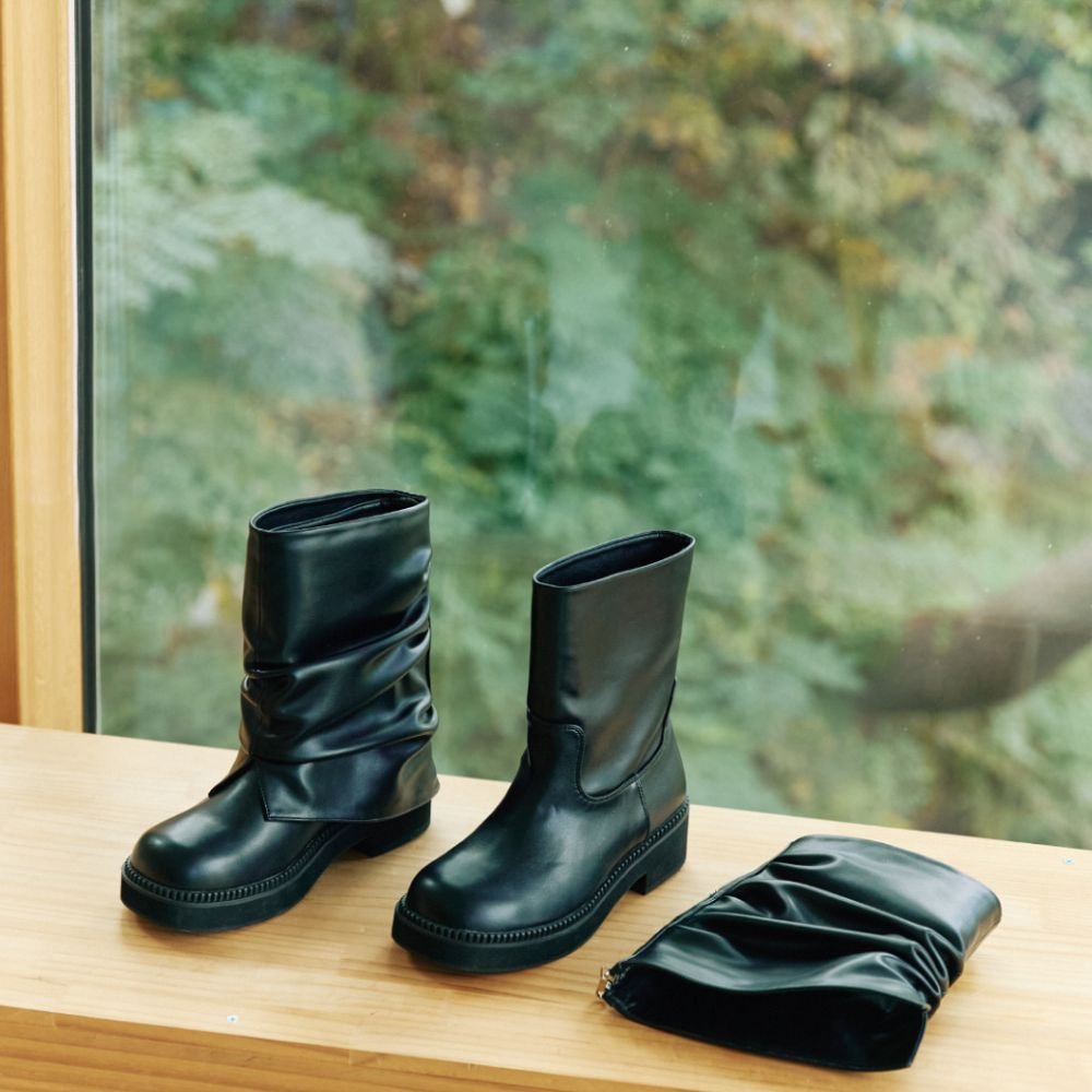 KOMOREBI MUSEUM LEATHER BOOT ブーツ – HULLE公式オンラインショップ