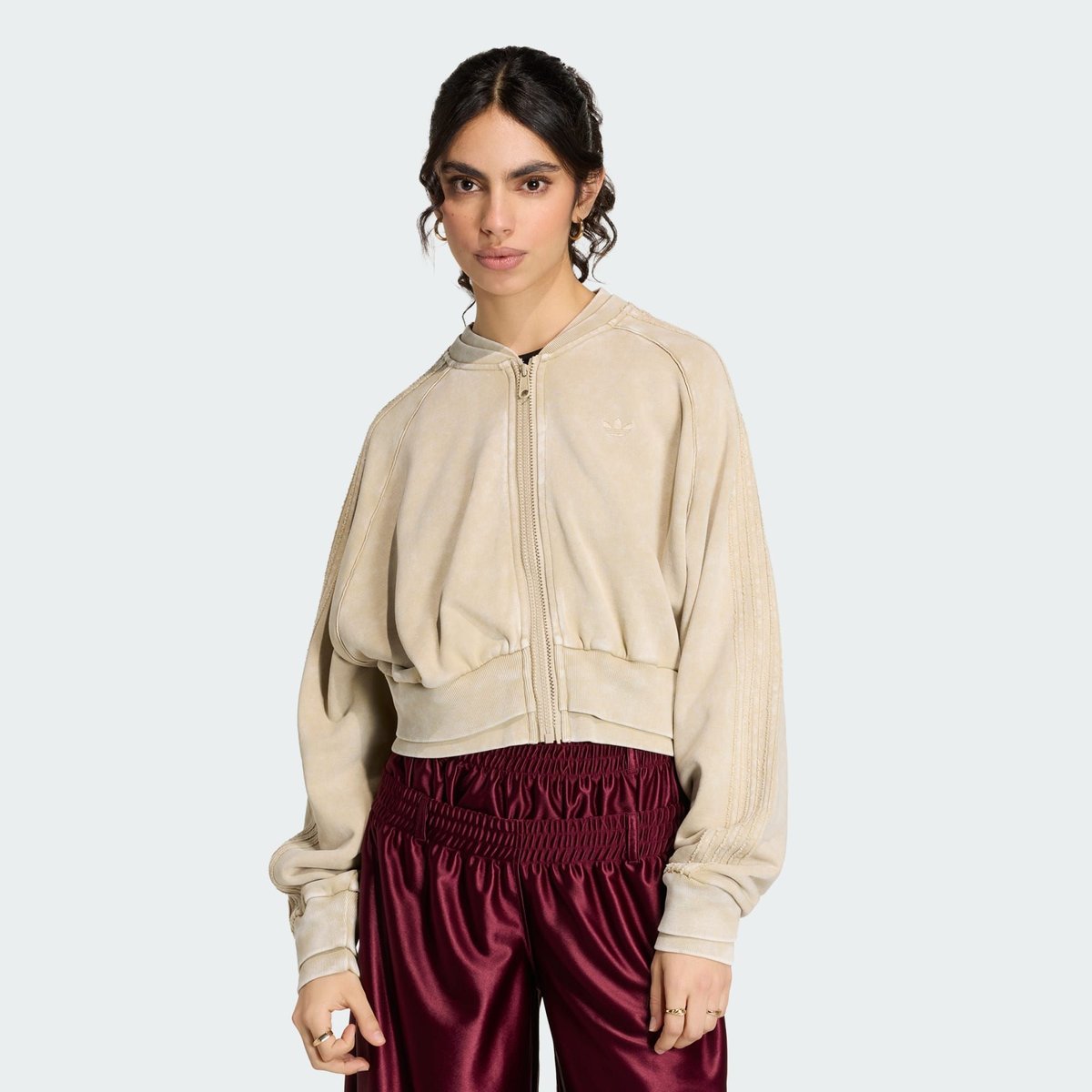 adidas originals SST DOUBLE LAYERED カーキスリー