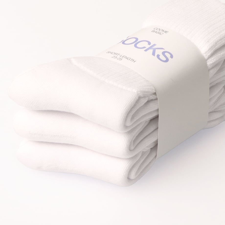 COOME SOCKS WHITE
