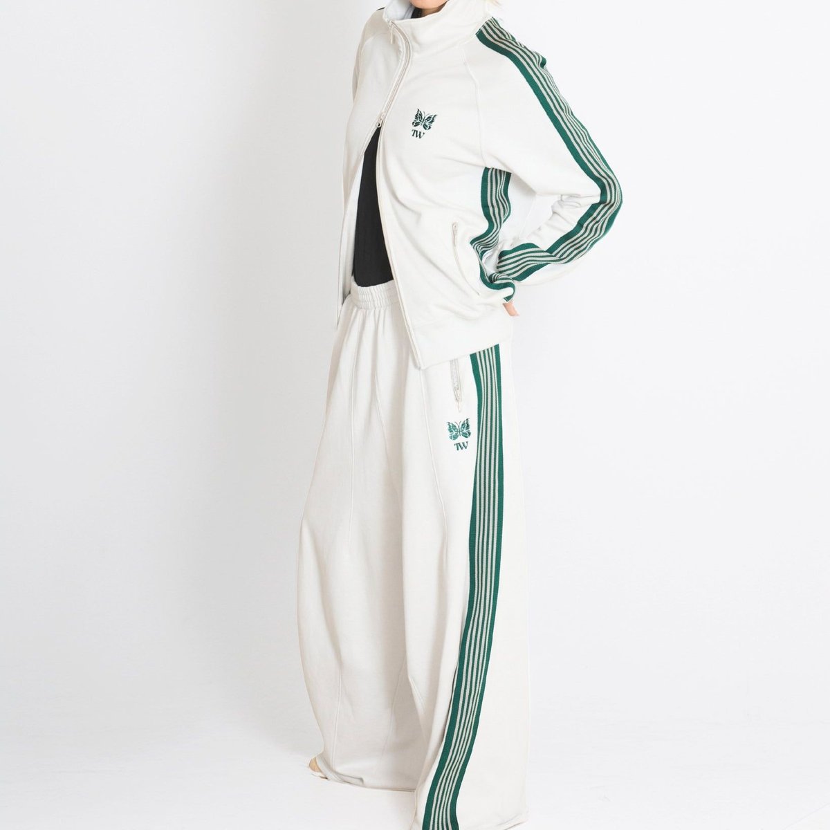 TW H.D. TRACK PANT- French Terry（Sweat） GREIGE
