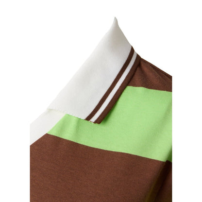 TW Rugger Shirt Bodysuit GREEN BROWN