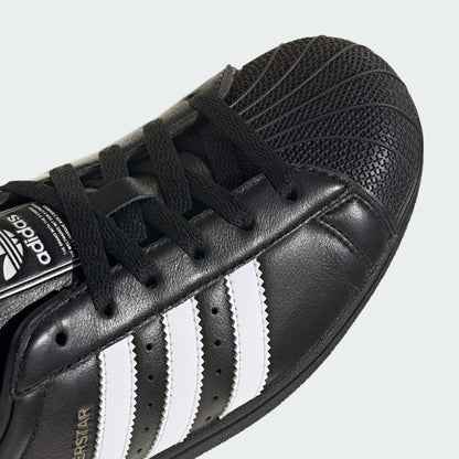 adidas originals SUPERSTAR LO PRO W コアブラック／フットウェアホワイト／ゴールドメタリック
