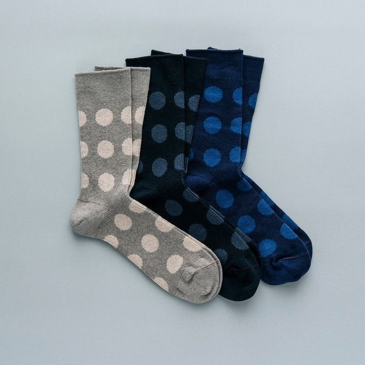 ROTOTO PORTHOLE DOT SOCKS