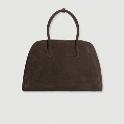 KOMOREBI MUSEUM SUEDE BAG B01 BROWN
