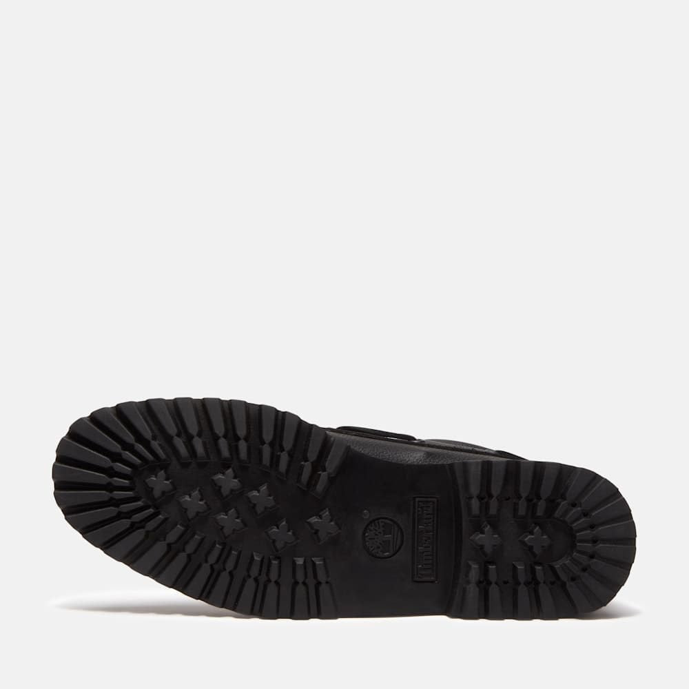Timberland BOAT SHOE ALL OVER BLACK FULL GRAIN