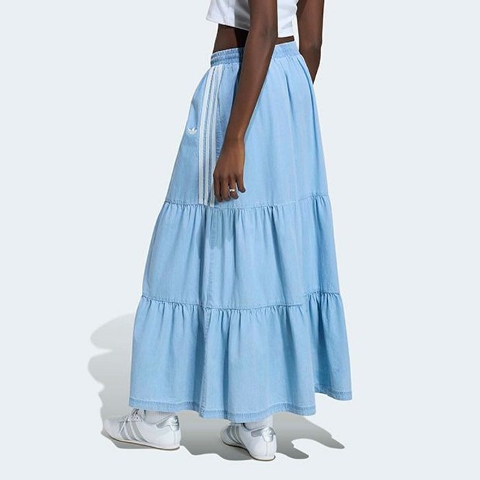 adidas originals DENIM SKIRT ライトデニム