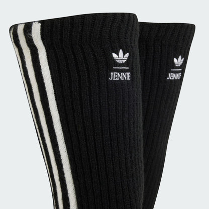 adidas originals ｢ADILUNA SEASON 2 x JENNIE｣HERI LEG WARMERS ﾌﾞﾗｯｸ/ﾎﾜｲﾄ