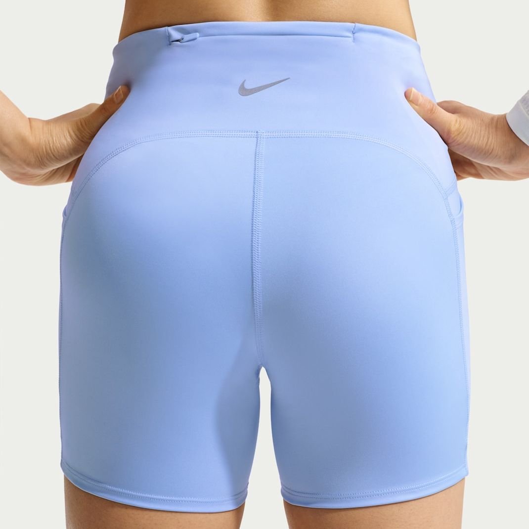 NIKE ナイキ AS W NK DF SWIFT HR 4IN SH ﾌﾞﾗｯｸ/ﾘﾌﾚｸﾄｼﾙﾊﾞｰ