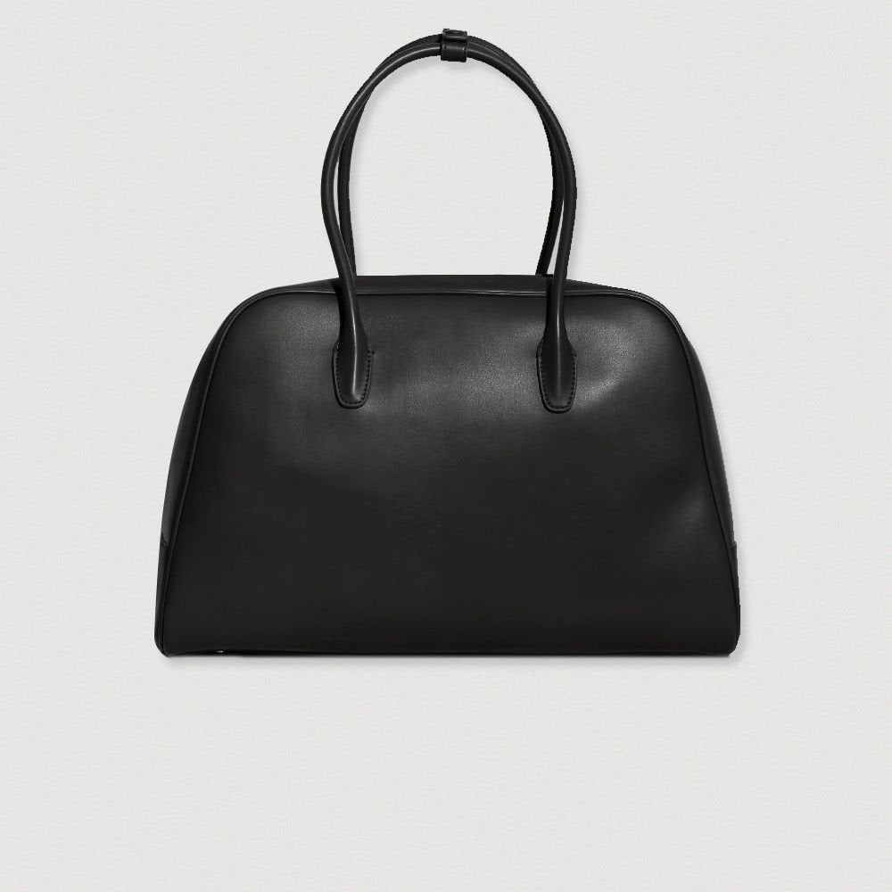 KOMOREBI MUSEUM LEATHER BAG BLACK