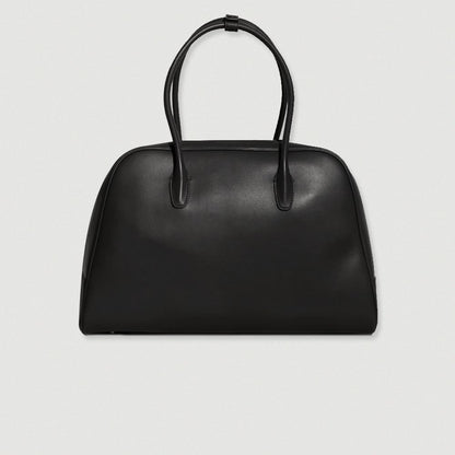 KOMOREBI MUSEUM LEATHER BAG BLACK