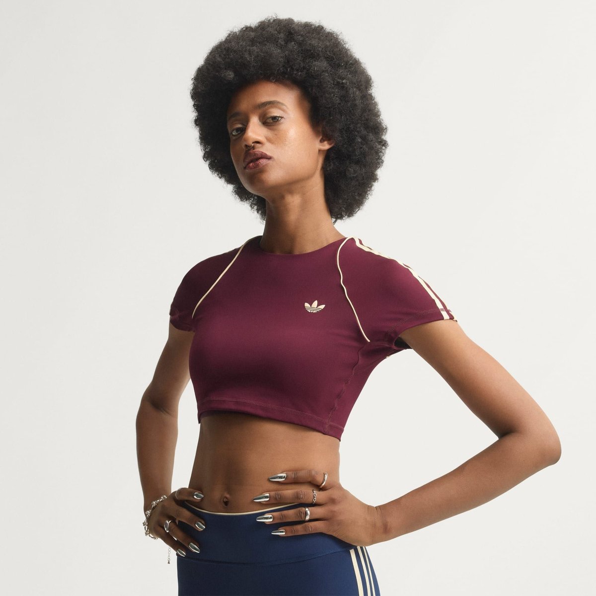 adidas originals WTRN OG SP TSHIRTS BRA マルーン