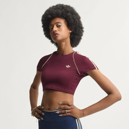 adidas originals WTRN OG SP TSHIRTS BRA マルーン