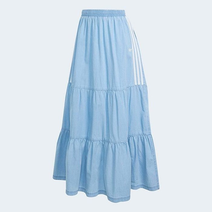 adidas originals DENIM SKIRT ライトデニム