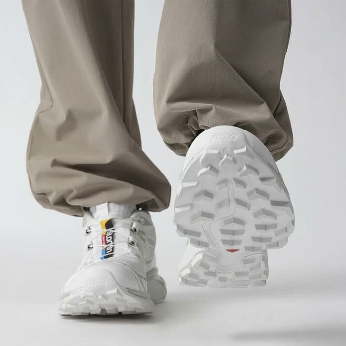 SALOMON XT-6 WHITE/WHITE/LUNAR ROCK