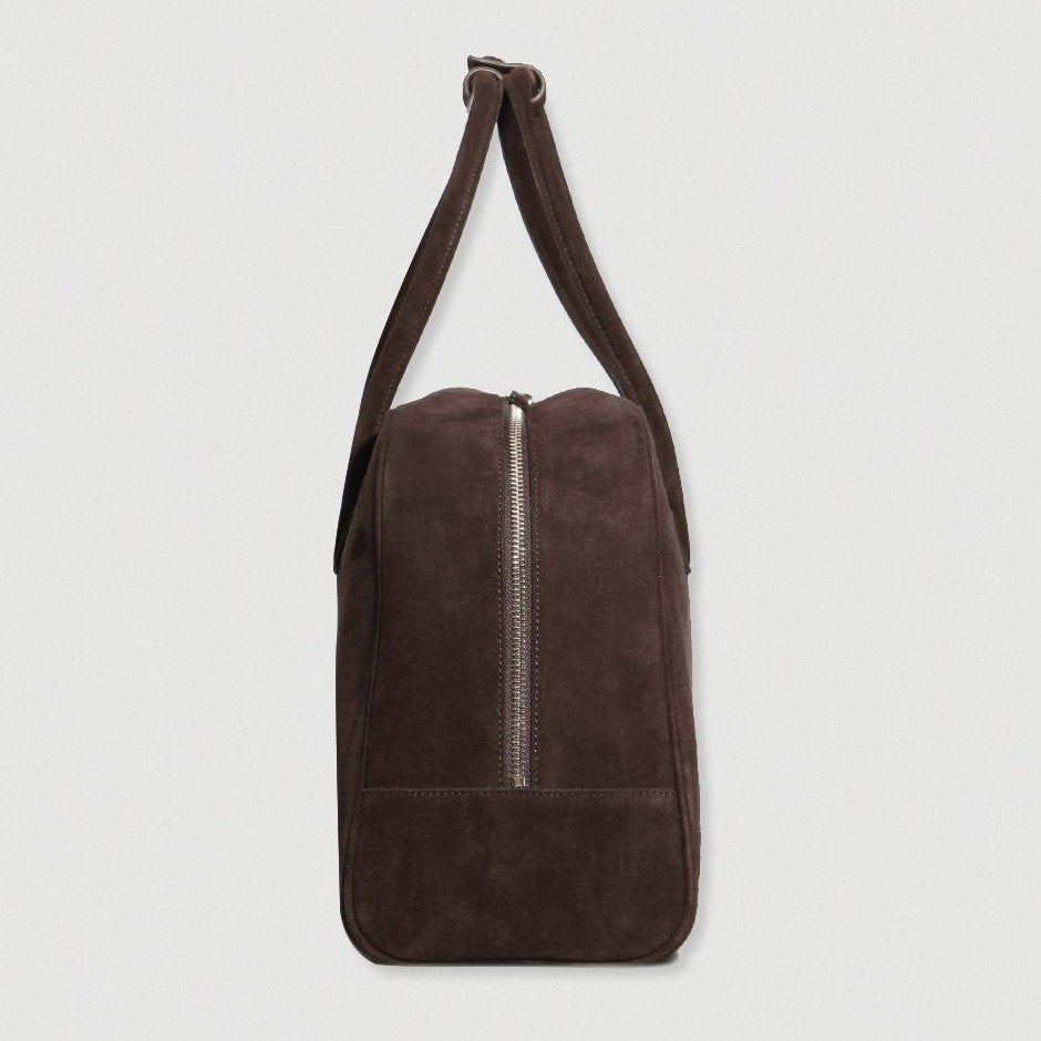 KOMOREBI MUSEUM SUEDE BAG B01 BROWN