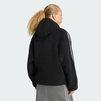 adidas originals ｢ADILUNA SEASON 2 x JENNIE｣HOODED FLE JKT ﾌﾞﾗｯｸ