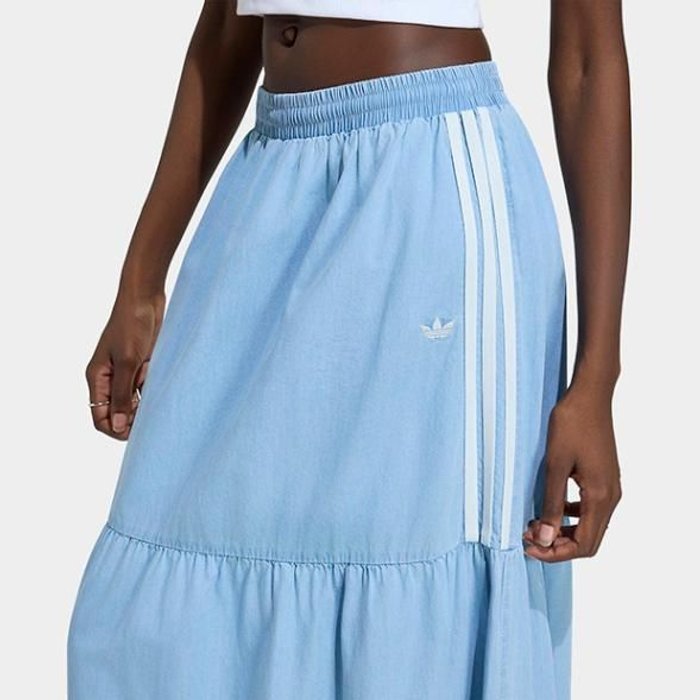 adidas originals DENIM SKIRT ライトデニム