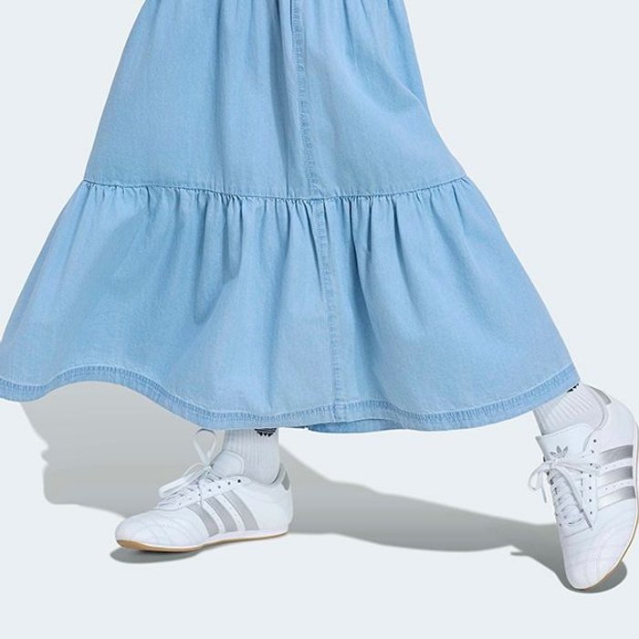 adidas originals DENIM SKIRT ライトデニム